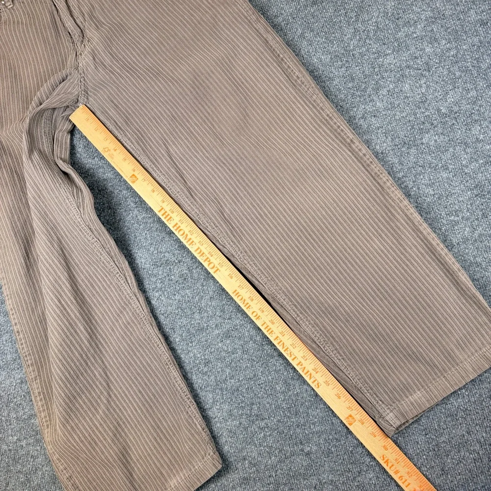 Vintage Anchor Blue Beyond Baggy Corduroy Pants Mens 34x30 Brown Wide Leg Y2K
